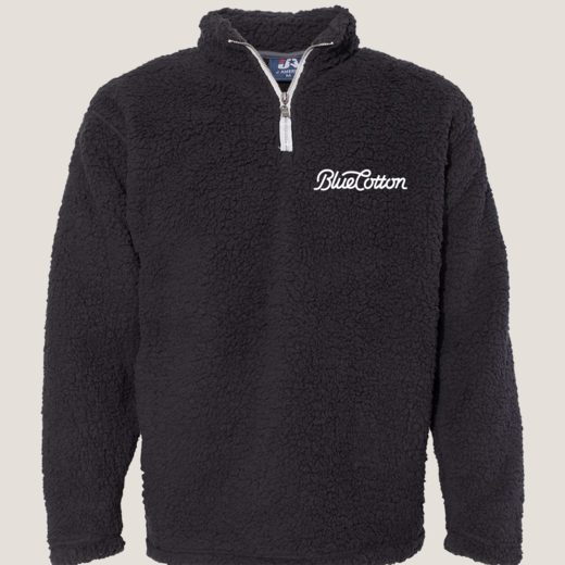 Sample image of 8454 J. America Sherpa Quarter-Zip Pullover